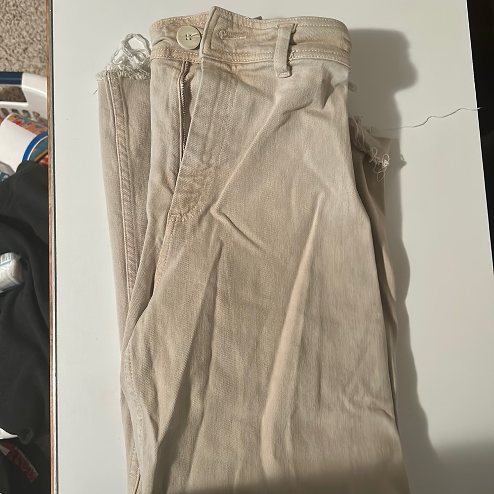 HIGH-WAISTED ZW MARINE STRAIGHT JEANS